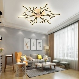 Flush Mount Acryl Branch Loftslampe