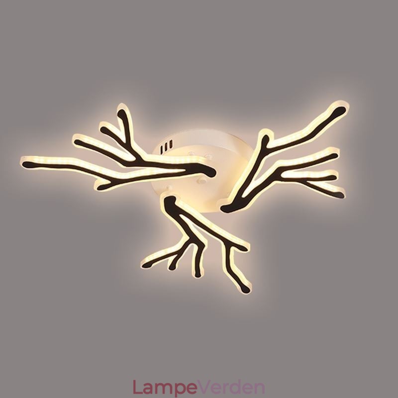 Flush Mount Acryl Branch Loftslampe