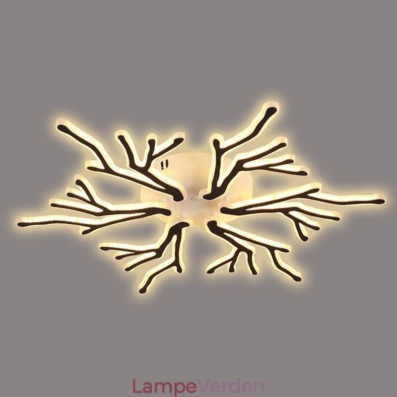Flush Mount Acryl Branch Loftslampe