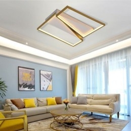 Flush Mount Minimalistisk Mosaik Trapezium Loftslampe