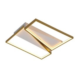 Flush Mount Minimalistisk Mosaik Trapezium Loftslampe