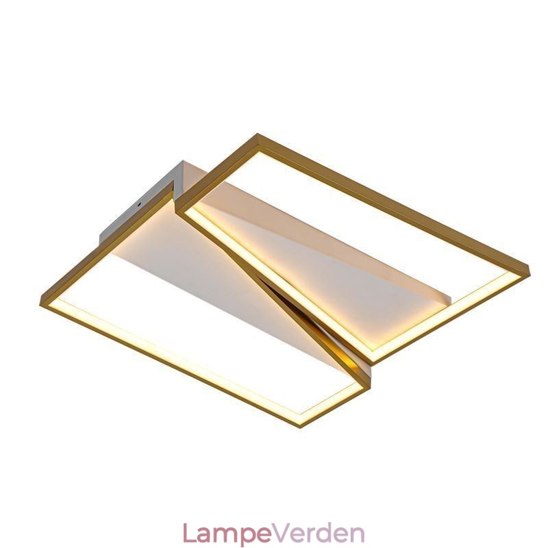 Flush Mount Minimalistisk Mosaik Trapezium Loftslampe
