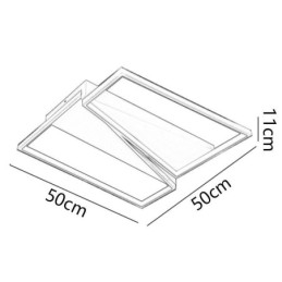 Flush Mount Minimalistisk Mosaik Trapezium Loftslampe