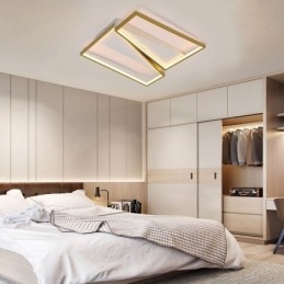 Flush Mount Minimalistisk Mosaik Trapezium Loftslampe