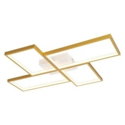 Flush Mount Mosaic Geometrisk firkantet loftslampe