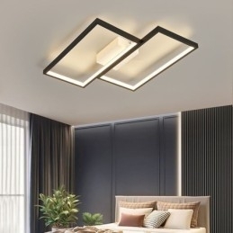 Flush Mount Mosaic Geometrisk Firkantet Loftslampe