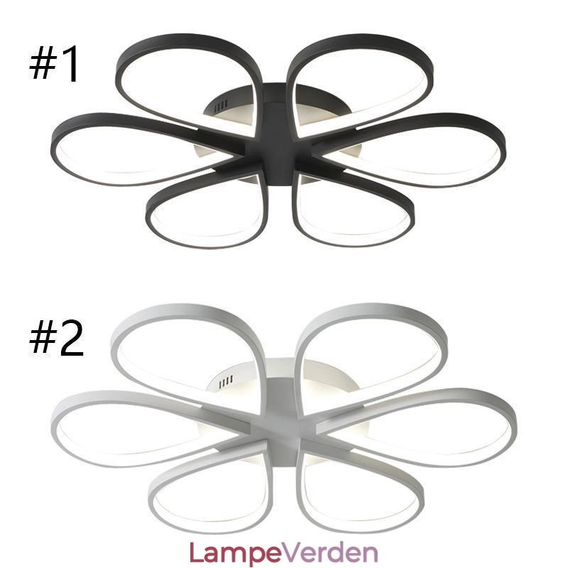 Flush Mount Minimalistisk Clover Loftslampe