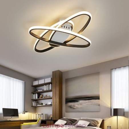 Flush Mount Minimalistisk Surround Planet-loftslys Flush Mount Minimalistisk Surround Planet-loftslys