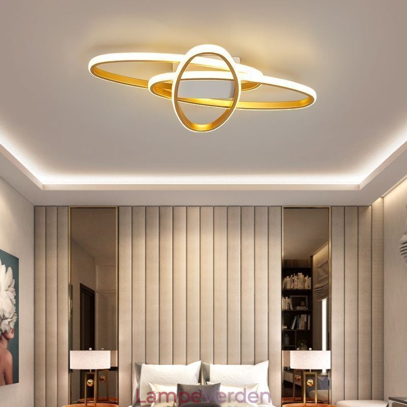 Flush Mount Minimalistisk Surround Planet-loftslys