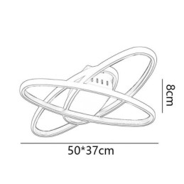 Flush Mount Minimalistisk Surround Planet-loftslys