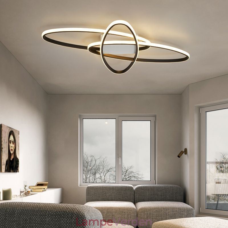 Flush Mount Minimalistisk Surround Planet-loftslys