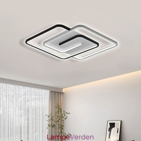 Flush Mount akryl wrap firkantet loftslampe Flush Mount akryl wrap firkantet loftslampe