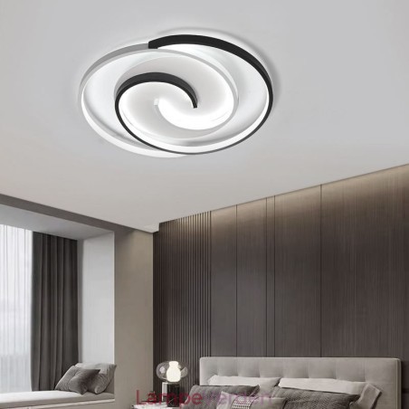 Flush Mount Acryl Wrap Round Loftslampe Flush Mount Acryl Wrap Round Loftslampe