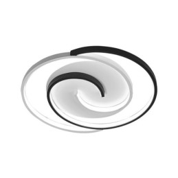 Flush Mount Acryl Wrap Round Loftslampe
