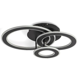 Flush Mount Triple akryl rund loftslampe