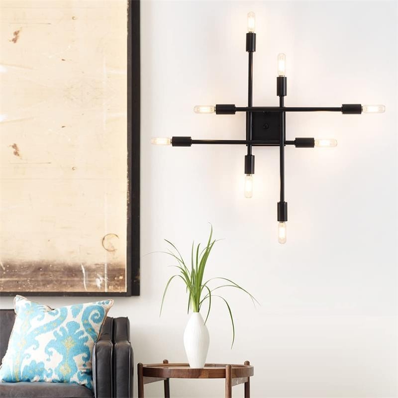 Country Retro Flush Mount dekorativ loftslampe i amerikansk industriel stil