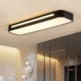 Moderne loftslampe i akryl med flush Mount