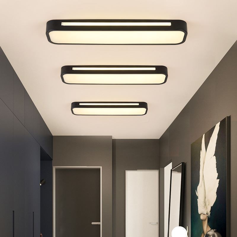 Moderne loftslampe i akryl med flush Mount
