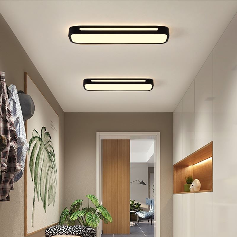 Moderne loftslampe i akryl med flush Mount