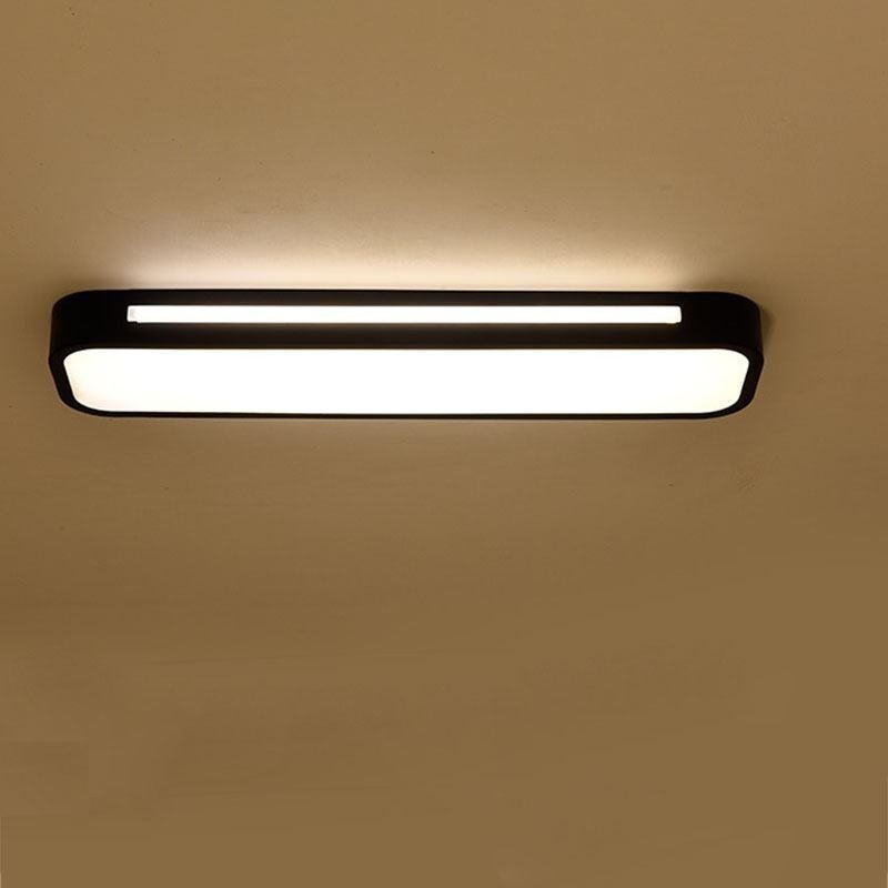 Moderne loftslampe i akryl med flush Mount