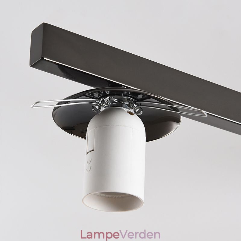 Nordic Glass Flush Mount Creative Smedejernsloftslampe