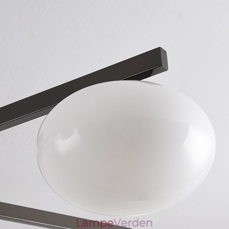 Nordic Glass Flush Mount Creative Smedejernsloftslampe