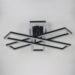 Minimalistisk Flush Mount Aluminium Art Windmill Loftslampe