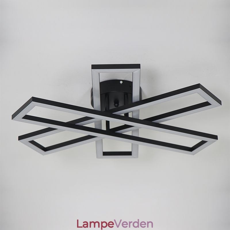 Minimalistisk Flush Mount Aluminium Art Windmill Loftslampe