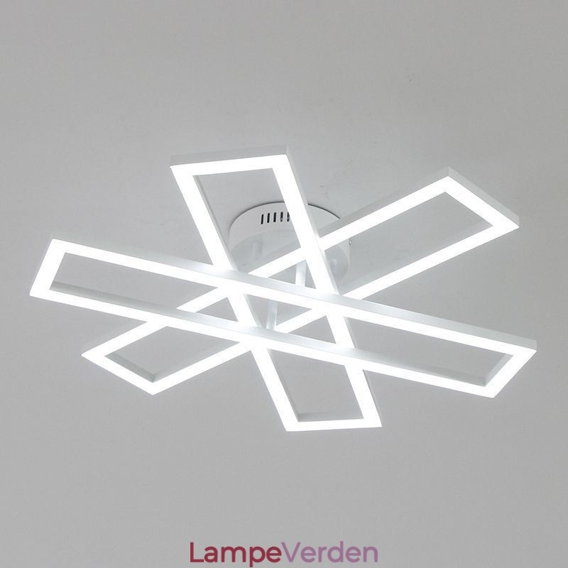 Minimalistisk Flush Mount Aluminium Art Windmill Loftslampe