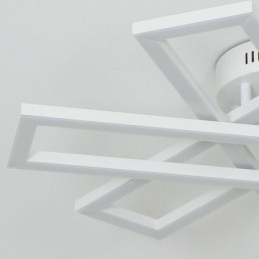 Minimalistisk Flush Mount Aluminium Art Windmill Loftslampe