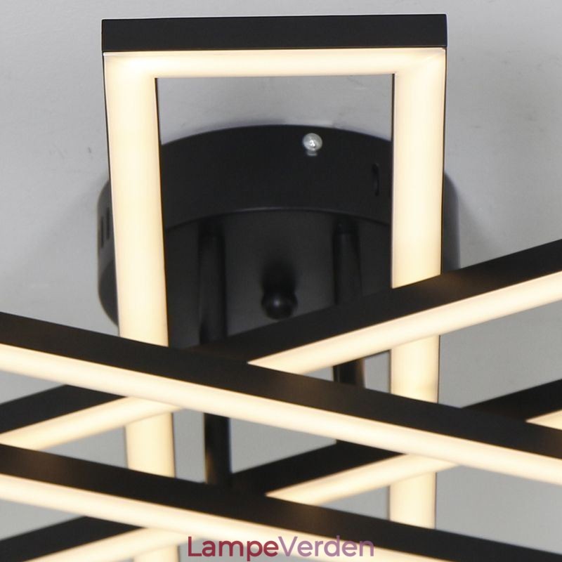 Minimalistisk Flush Mount Aluminium Art Windmill Loftslampe