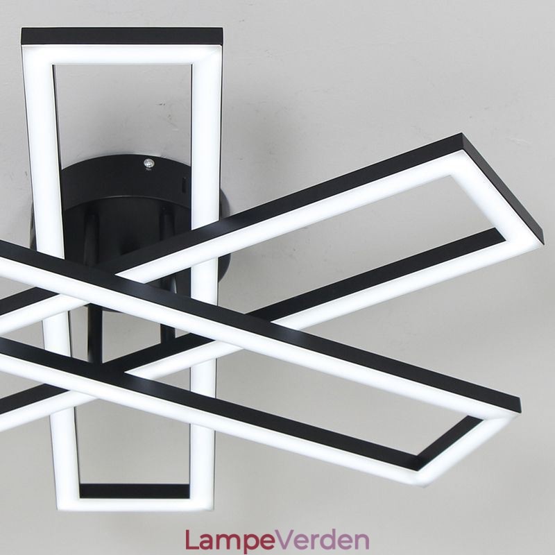 Minimalistisk Flush Mount Aluminium Art Windmill Loftslampe