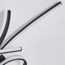 Minimalistisk Flush Mount Aluminium Art Butterfly Loftslampe