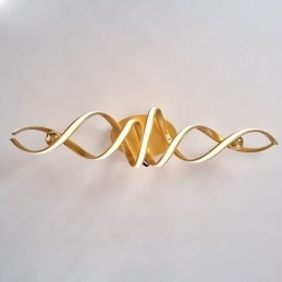 Moderne Flush Mount Aluminium Art Spiral Loftslampe Lys