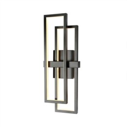 Minimalistisk Flush Mount Aluminium Art Geometrisk Firkantet Loftslampe