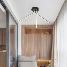 Creative Flush Mount Aluminium Art Windmill Loftslampe