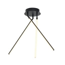 Creative Flush Mount Aluminium Art Windmill Loftslampe