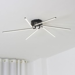 Creative Flush Mount Aluminium Art Windmill Loftslampe