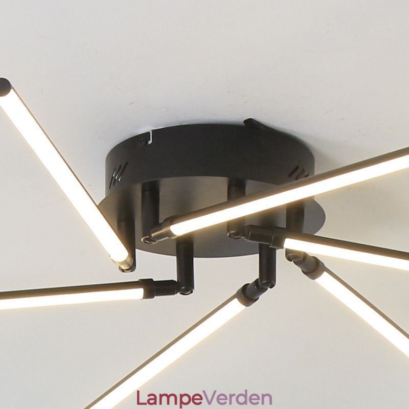 Creative Flush Mount Aluminium Art Windmill Loftslampe
