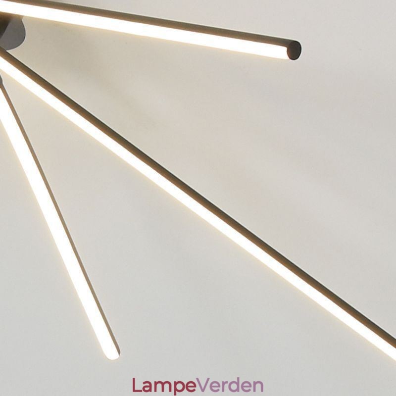 Creative Flush Mount Aluminium Art Windmill Loftslampe