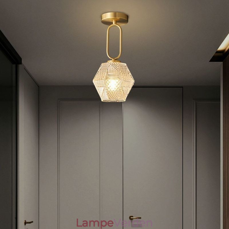 Moderne Flush Mount Glas Home Lighting Creative Ceiling Light