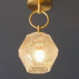Moderne Flush Mount Glas Home Lighting Creative Ceiling Light