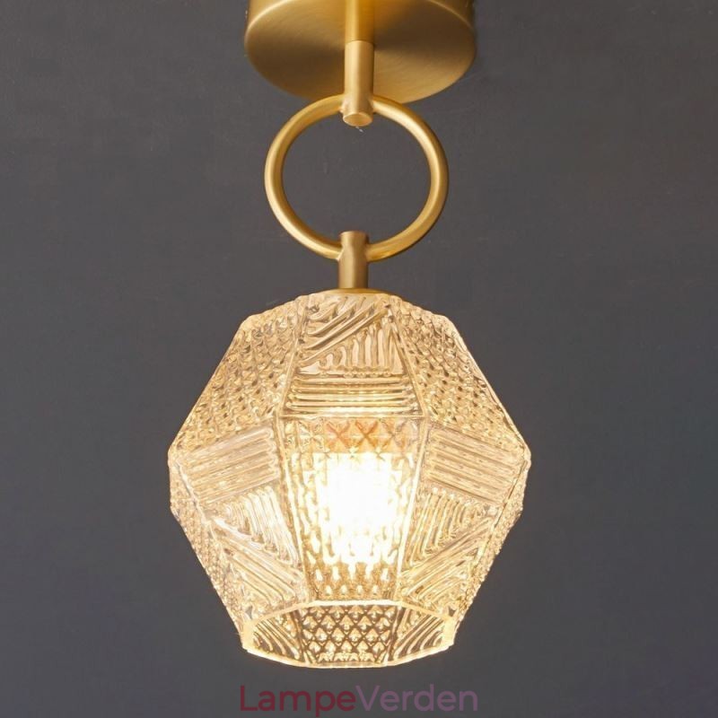 Moderne Flush Mount Glas Home Lighting Creative Ceiling Light