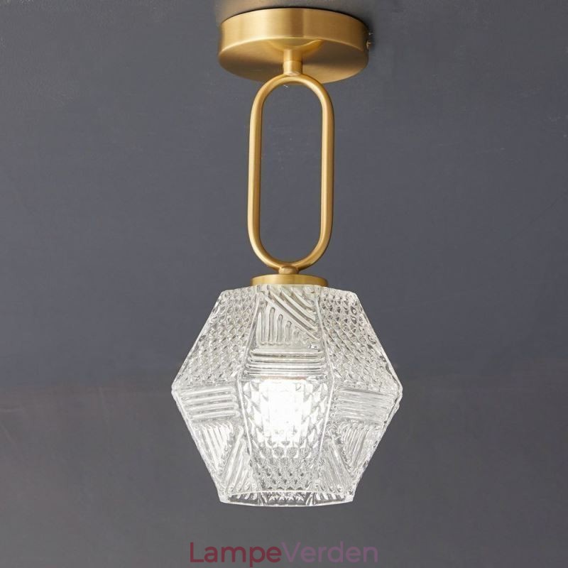 Moderne Flush Mount Glas Home Lighting Creative Ceiling Light