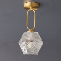 Moderne Flush Mount Glas Home Lighting Creative Ceiling Light