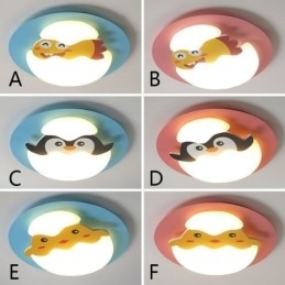 Tegneserie Flush Mount moderne dekorativ loftslampe