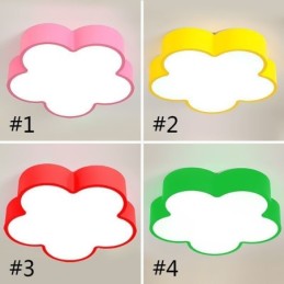 Tegnefilm Loftslys Moderne Flower Flush Mount