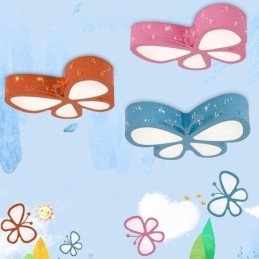 Butterfly Flush Mount Contemporary Metal Loftsarmatur