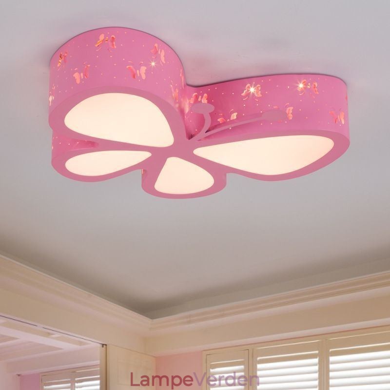 Butterfly Flush Mount Contemporary Metal Loftsarmatur