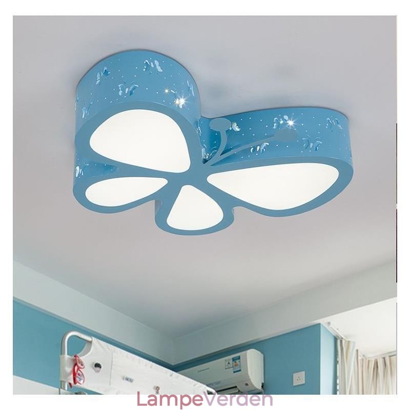 Butterfly Flush Mount Contemporary Metal Loftsarmatur
